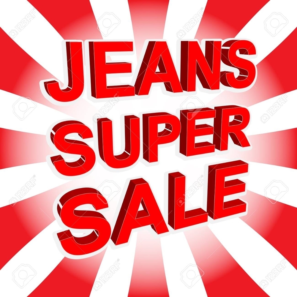 JEANS  SALE!!  30-60% OFF